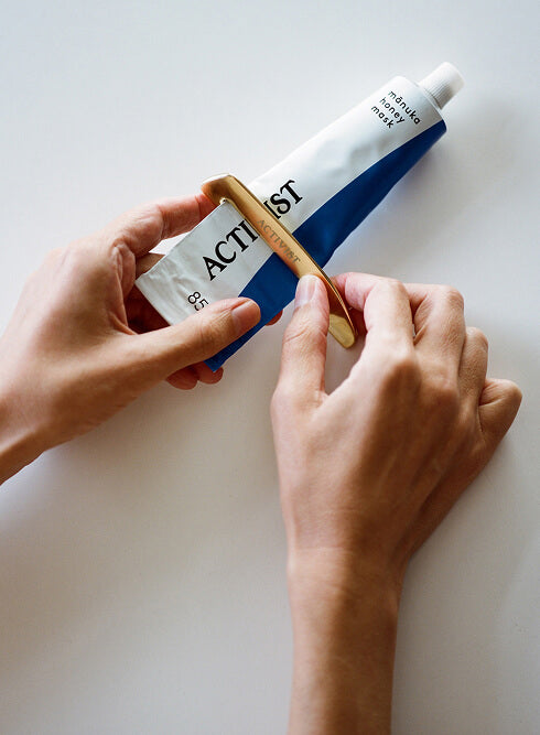 Brass Tube Press & Gua Sha