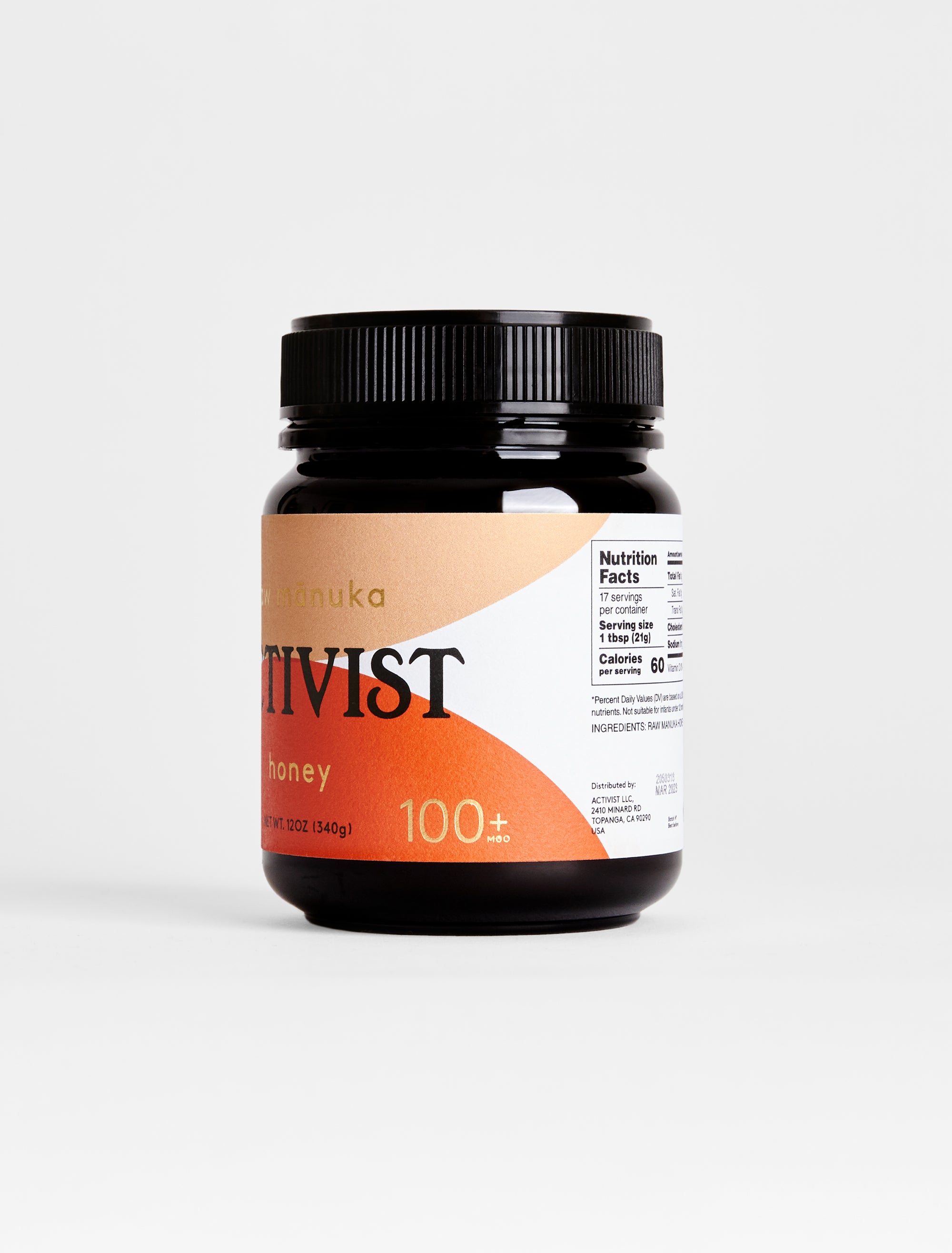 Raw Mānuka Honey 100+MGO