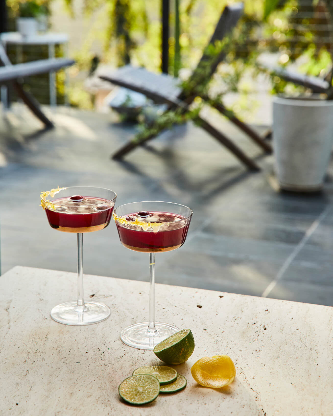 Mānuka Honey, Mezcal, Cranberry-citrus Cocktail
