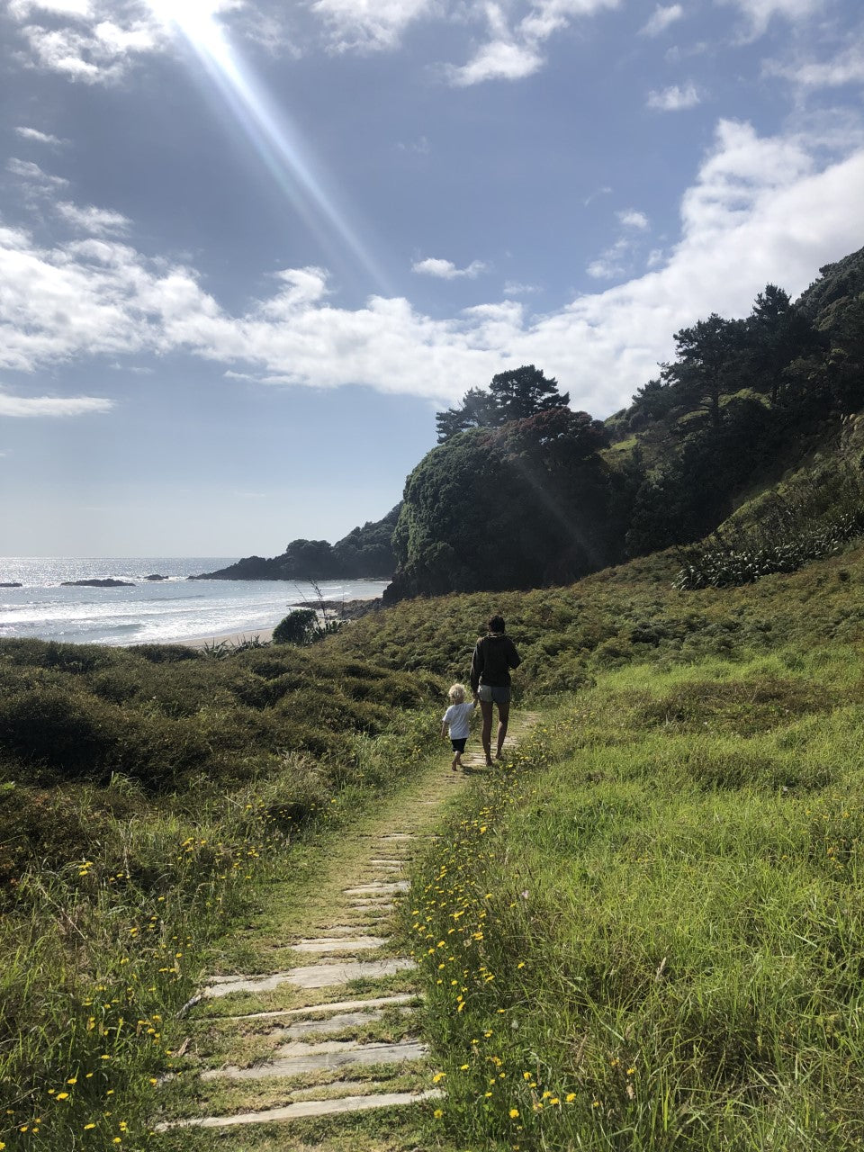 Gabrielle Mirkin in New Zealand