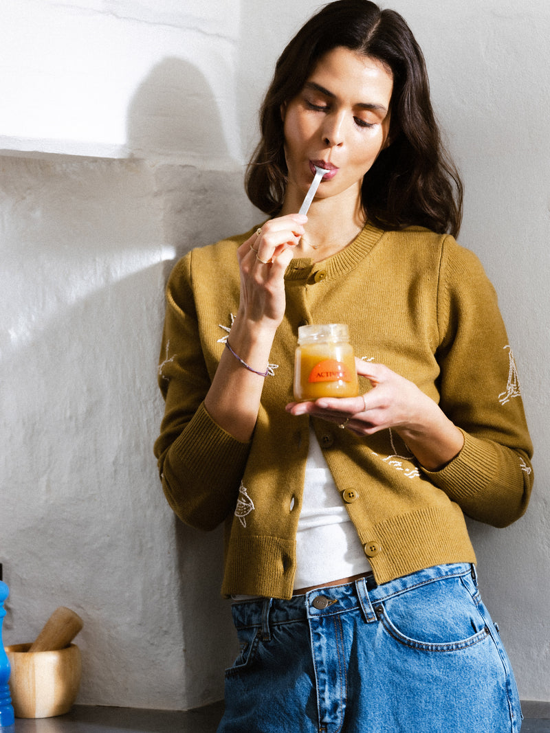 Activist Manuka Honey being eaten