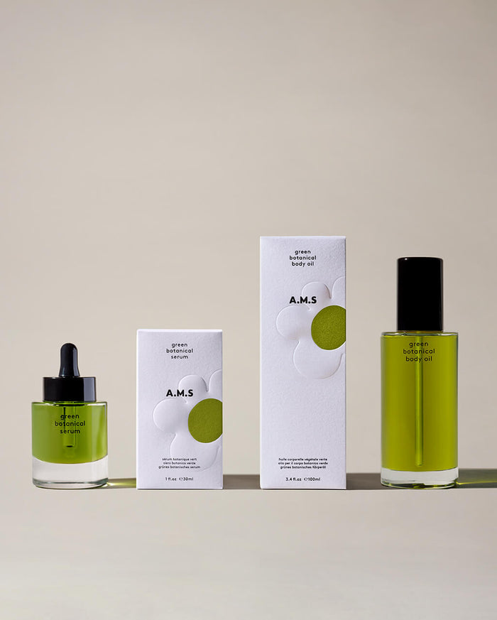 A.M.S Green Botanical Set